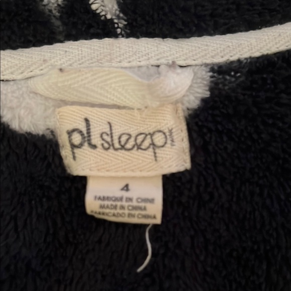 Black Cat Print Robe - Picture 3 of 5